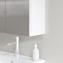 Mirror Cabinet CITY 60 cm P2 White - 5602566001962