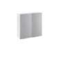 Mirror Cabinet CITY 60x60 cm P2 White - 5602566001962
