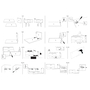 Módulo ADAPT Suspenso U 80 cm Branco - 5602566182944