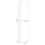 Tall Unit ONE Wall Hung 35 cm White - 5602566201935