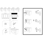 Mueble ZEUS Suspendido 80 cm Roble Natural - 5602566211514