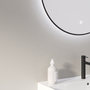 Espelho VERONA 80 cm Negro - 5602566214669