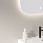 Espelho BARI 80x70 cm Branco - 5602566215123