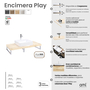 Encimera 30mm PLAY V2 100 cm Roble Natural - 5602566233172
