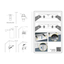 Módulo PLAY V2 Suspenso 20 cm 2 Gavetas Branco - 5602566233714