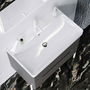 Lavatório FUSION 80 Cerâmica Branco - 5602566234315