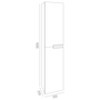 Coluna ONE Suspensa 35 cm Azul Matte - 5602566234834