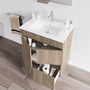 Vanity ZEUS Freestanding 70 cm Oak - 5602566235428