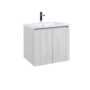 Mueble SOLERO Suspendido 60 cm Roble Gris - 5602566235824