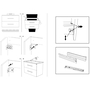 Móvel TINY Suspenso 80 cm Branco - 5602566235930