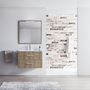 Mueble TINY Suspendido 80 cm Roble - 5602566235954