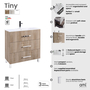 Mueble TINY Suelo 60 cm Roble - 5602566236012