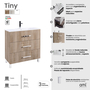 Mueble TINY Suelo 60 cm Roble - 5602566236012