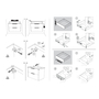 Móvel TITANIUM Suspenso 100 cm Branco e Cinza Ripas - 5602566242419