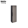 Coluna TITANIUM Suspensa Negro Mate e Cinza Ripas - 5602566251176