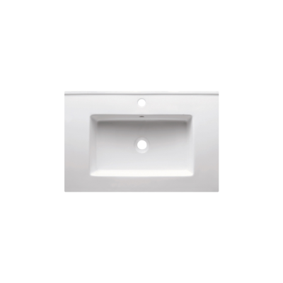 Basin SPIRIT 70 Ceramic White