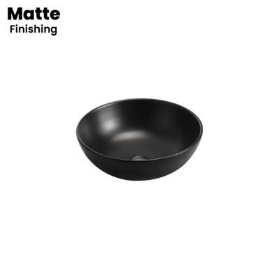Basin SIMPLE 40 Ceramic Matte Black