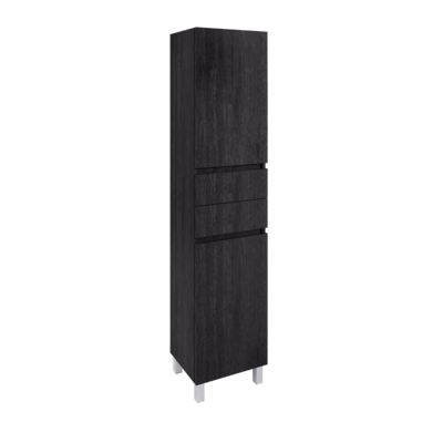 Coluna PLAY/ZEUS Chão 40 cm Carvalho Cinza Escuro