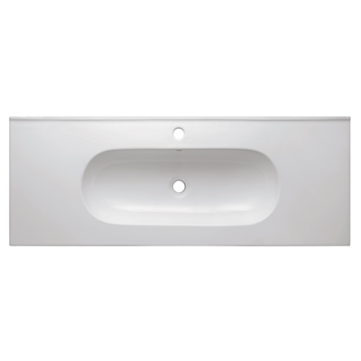 Lavatório CHANEL 120 1P Cerâmica Branco