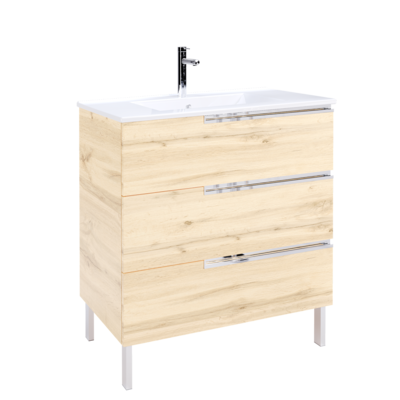 Móvel ONE Chão 80 cm Carvalho Natural