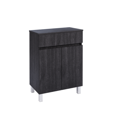 Mesita ZEUS Suelo 60 cm Roble Gris Oscuro