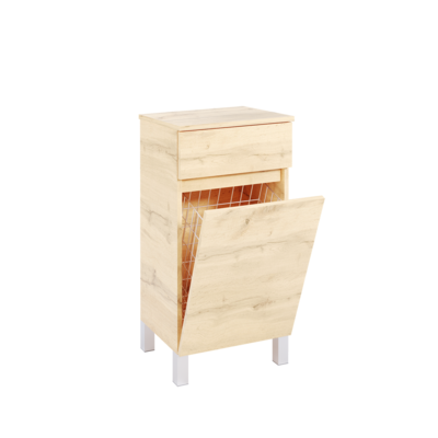 Mesita ZEUS Chão 40 cm c/Tulha Carvalho Natural