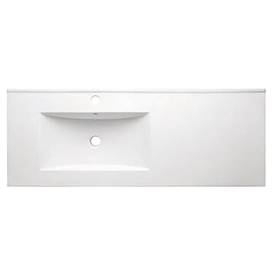 Lavabo ELITE 120 L Cerámica Blanco