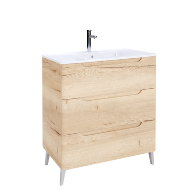 Móvel JOTA Chão 80 cm Carvalho Claro