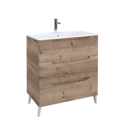 Móvel JOTA Chão 80 cm Carvalho Escuro