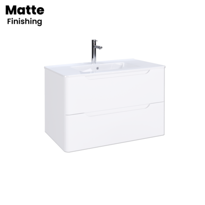 Móvel JOTA Suspenso 80 cm Branco Mate