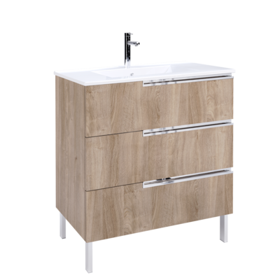 Móvel ONE Chão 80 cm Carvalho