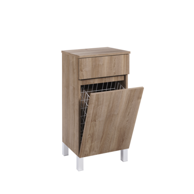 Mesita ZEUS Chão 40 cm c/Tulha Carvalho