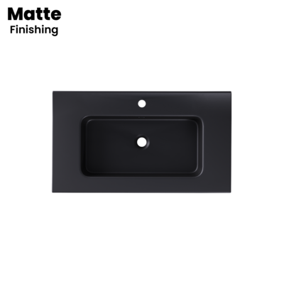 Basin GO 80 Ceramic Matte Black