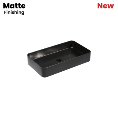 Lavatório SLIM 60  Cerâmica Negro Mate