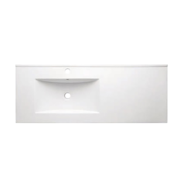 Lavabo ELITE 120 L Cerámica Blanco - 5602566211972