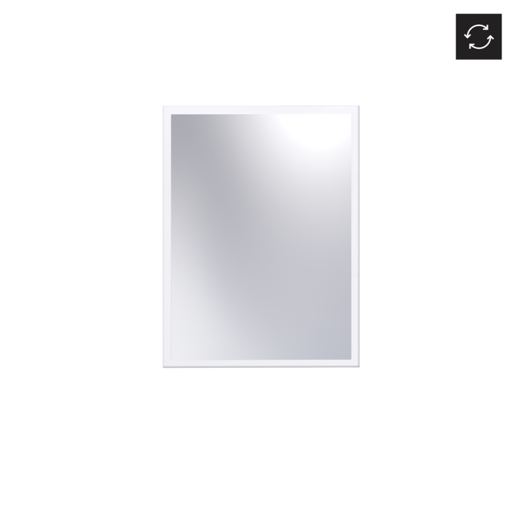 Espelho MADRID 60x80 cm Branco - 5602566215031