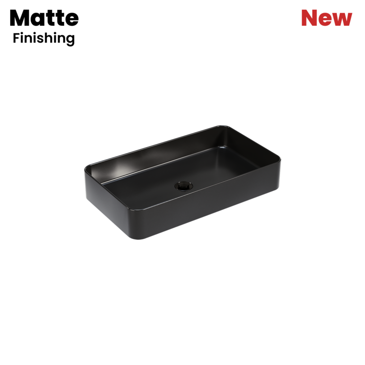 Lavabo SLIM 60  Cerámica Negro Mate - 5602566236647